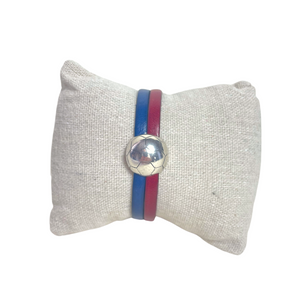 Bracelet en cuir avec ballon de Foot - Hugo Bracelet en cuir avec ballon de Foot - Hugo
