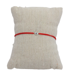 Bracelet En Nylon Avec Zirconium - Leopoldine Bracelet En Nylon Avec Zirconium - Leopoldine