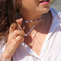 collier perle d'eau douce et couleur - Alaé