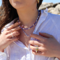 collier perle d'eau douce et couleur - Alaé