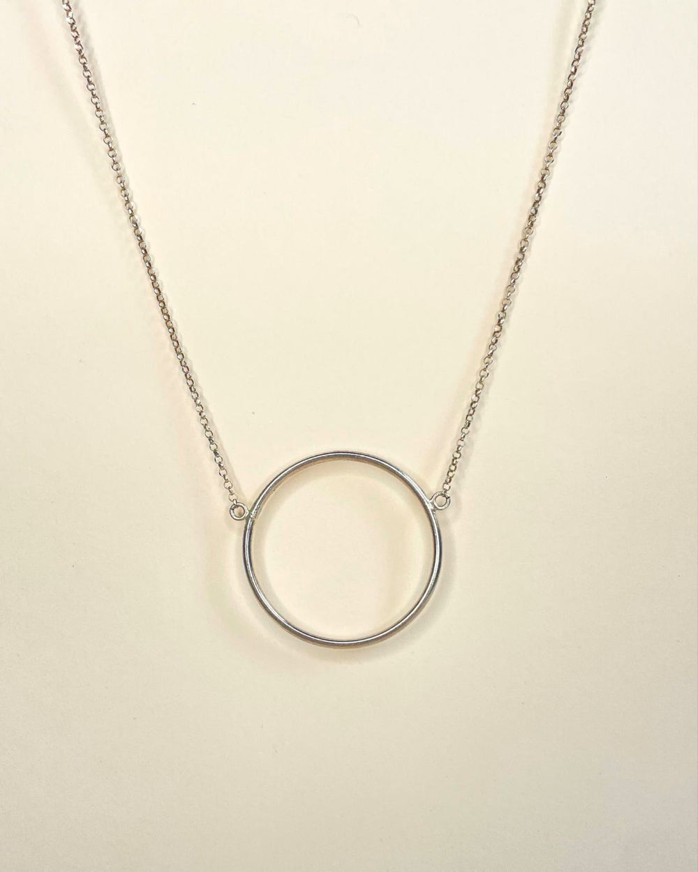 Collier cercle en argent 925 - Adélaïde