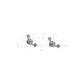 Boucles D'oreilles Argent 925 Et Zircones - Naomie