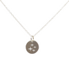 Collier en Argent 925 médaille étoiles polaires - Soline